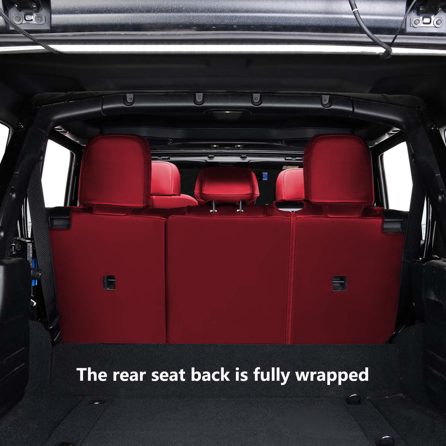 Juego completo de fundas de asiento personalizadas para Jeep Wrangler