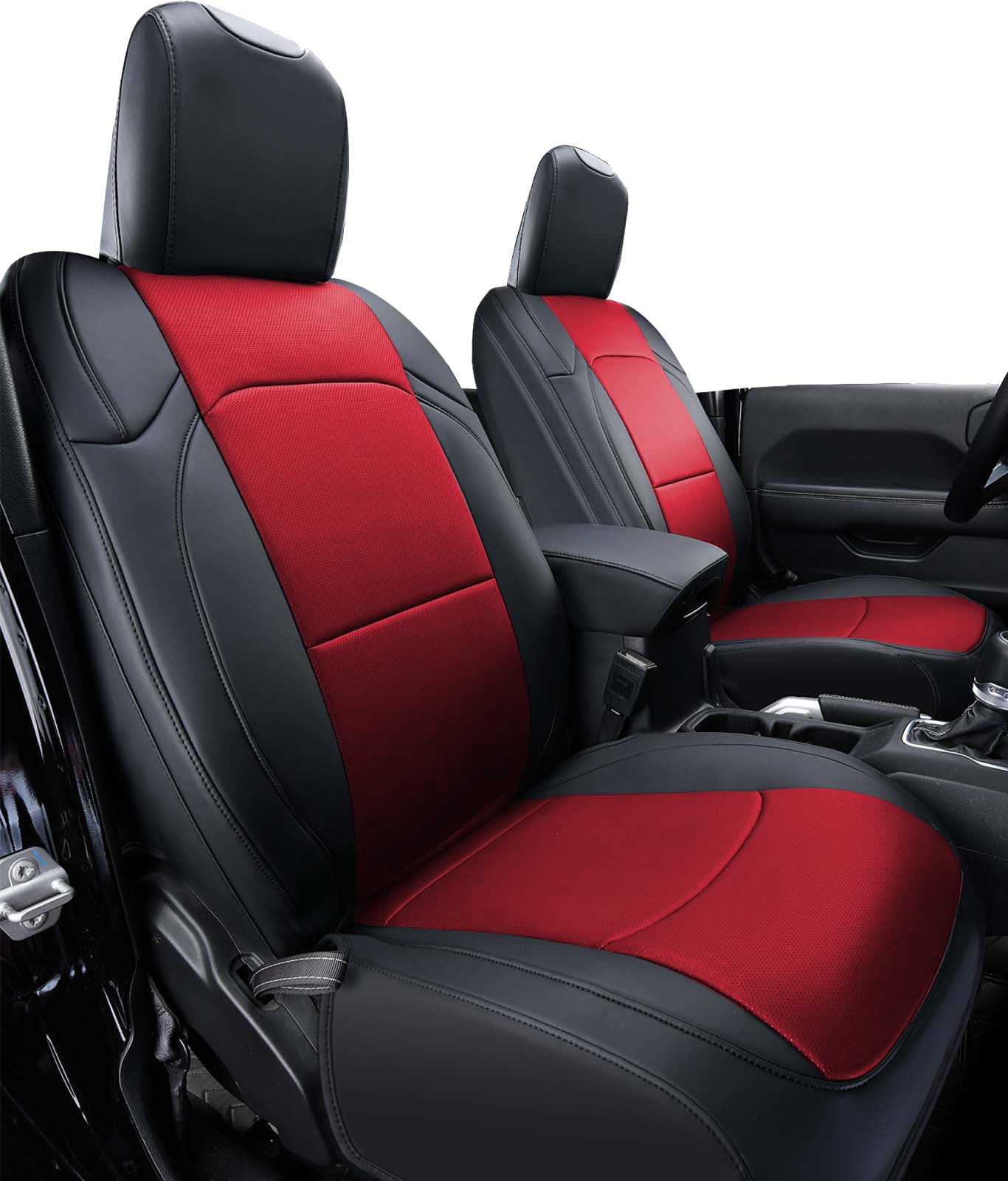 Juego completo de fundas de asiento personalizadas para Jeep Wrangler