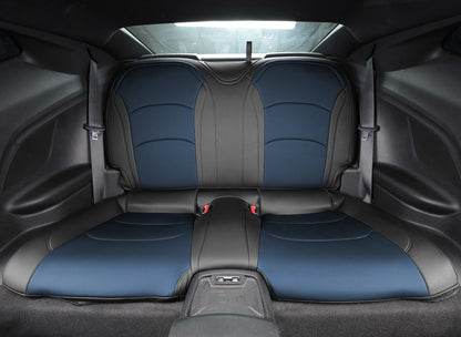 Seat Cover for 2010-2015 5th /2016-2024 6th Gen Camaro  LT LS RS SS Custom Fit Interior Upholstery Faux Leather Seat Covers