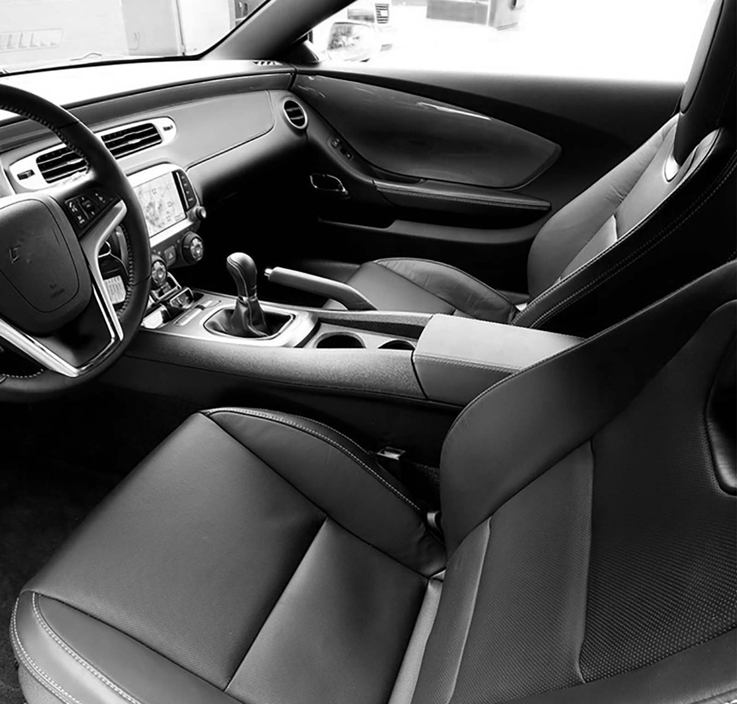Seat Cover for 2010-2015 5th /2016-2024 6th Gen Camaro  LT LS RS SS Custom Fit Interior Upholstery Faux Leather Seat Covers