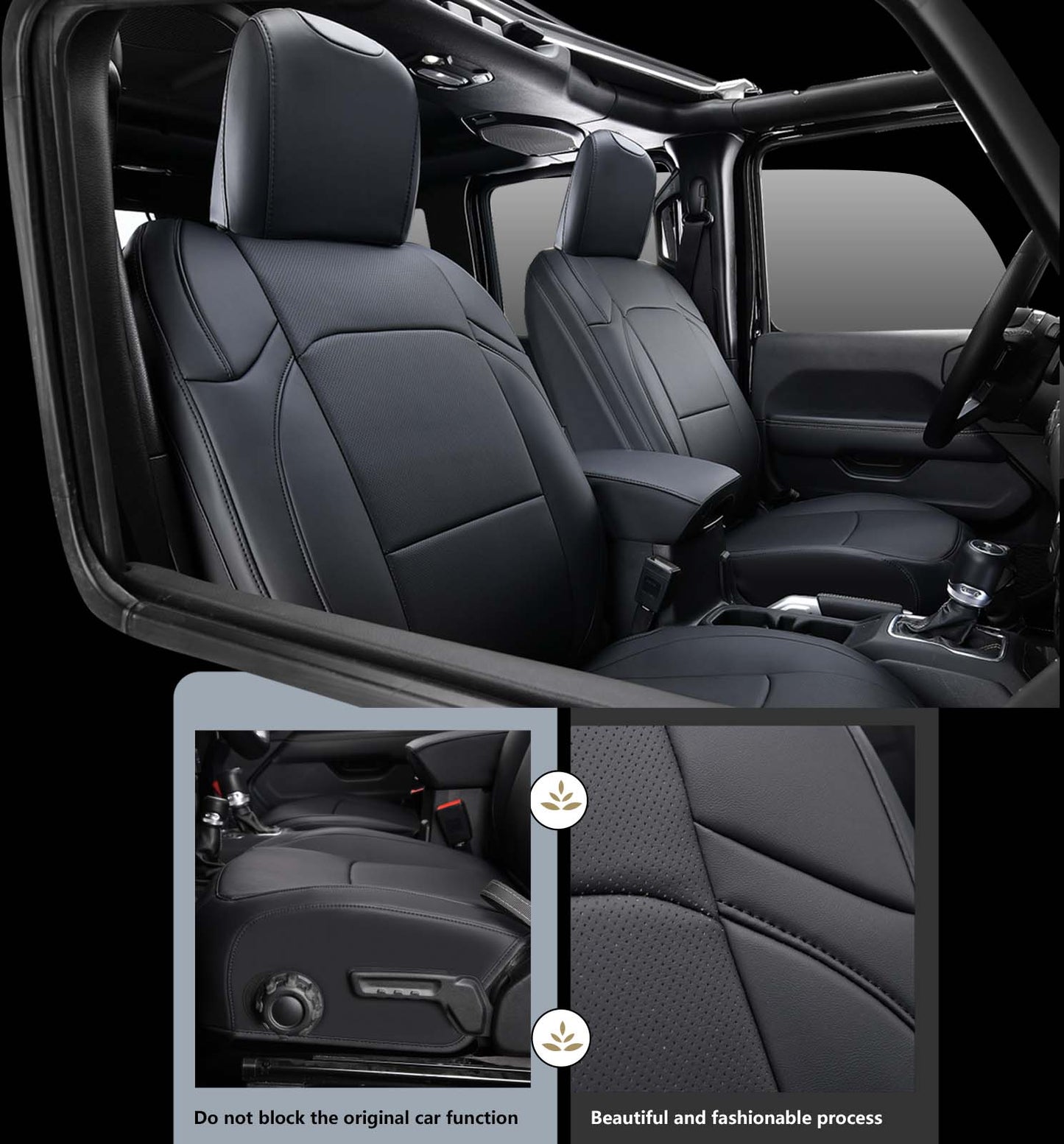 Fundas de asiento personalizadas para Jeep Gladiator