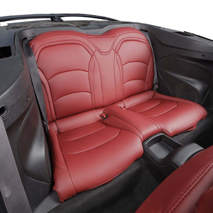 Seat Cover for 2010-2015 5th /2016-2024 6th Gen Camaro  LT LS RS SS Custom Fit Interior Upholstery Faux Leather Seat Covers