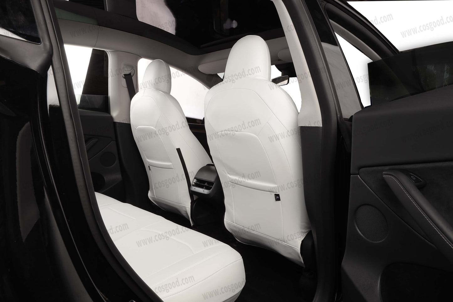 Custom  Tesla X Car Seat Covers